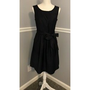 H&M Dress Women's Size 6 Blue Fit & Flare EUC Gorgeous! pockets